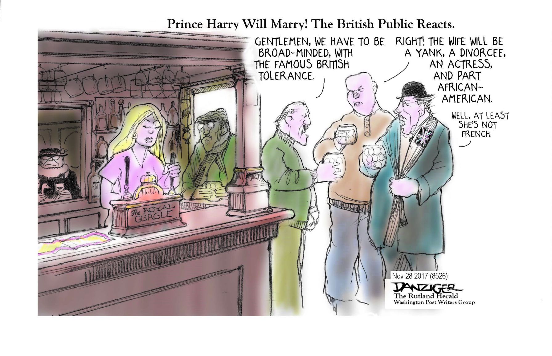 Jeff Danziger cartoon